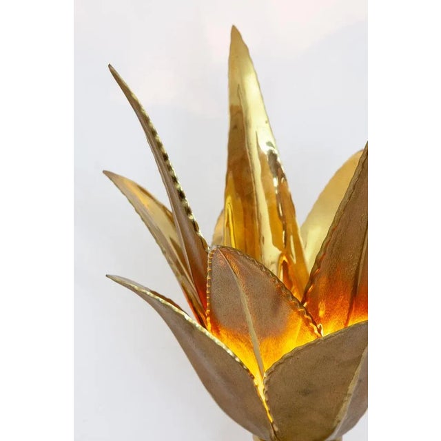 Maison Charles Aloes Series Table Lamp from Maison Charles, France, 1960s For Sale - Image 4 of 9