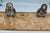 Brown Antique French Faux Bamboo Wall Rack For Sale - Image 8 of 9