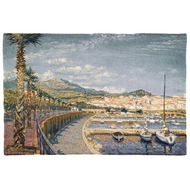 This beautiful tapestry is woven on a jacquard loom by skilled weavers, keeping alive the centuries old tradition of...