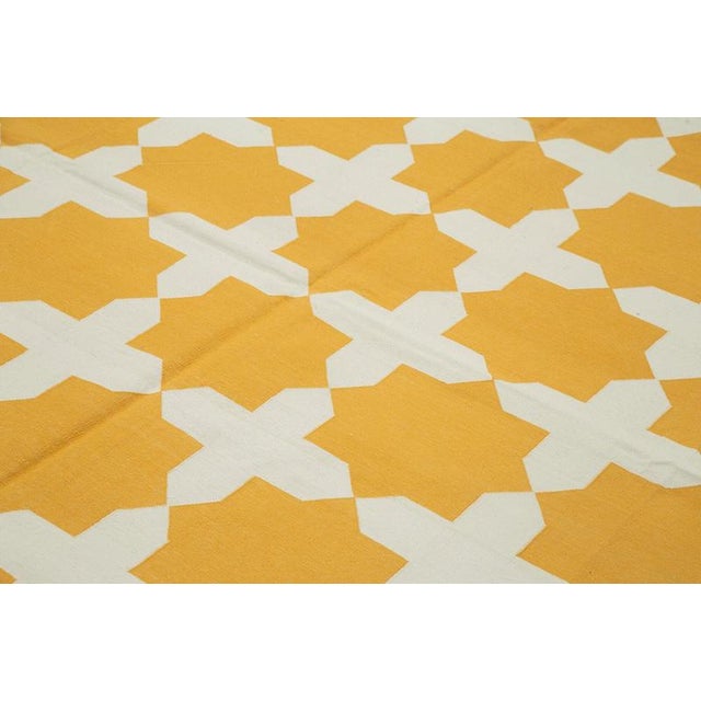 Flatweave Dhurrie Rug For Sale - Image 5 of 7
