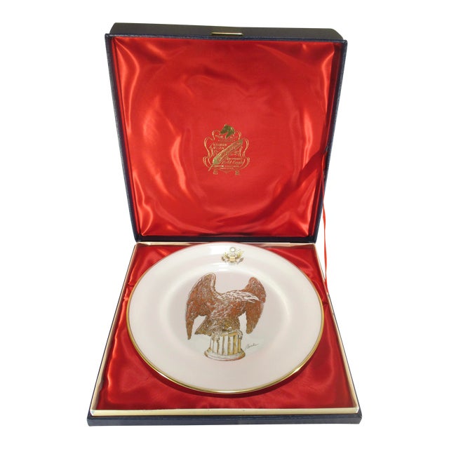 Boehm Porcelain Bicentiennal Plate 1976 For Sale