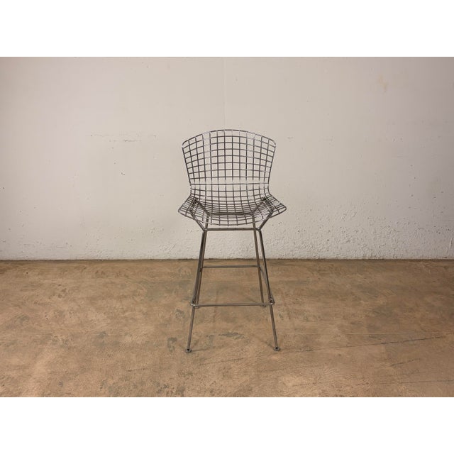 1970s Harry Bertoia Bar Stool 427 for Knoll International, 1970s For Sale - Image 5 of 15