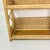 Mid-Century Boho Chic Coastal Arts & Crafts Double Knot Loop Wicker Wall Shelf For Sale - Image 14 of 16