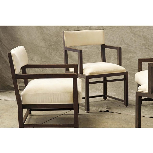 Italian Chairs & Armchairs, 1980s, Set of 4 For Sale - Image 6 of 11