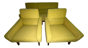 Sofa and Lounge Chairs, 1960, Set of 3