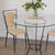 1920s Spanish Wrought Iron and Glass Center Table For Sale - Image 4 of 14