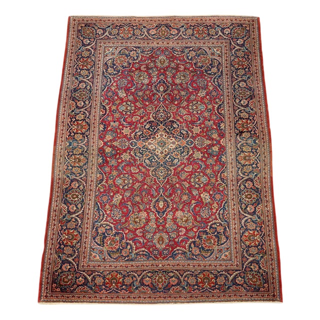 Keshan Dabir Rug in Wool For Sale