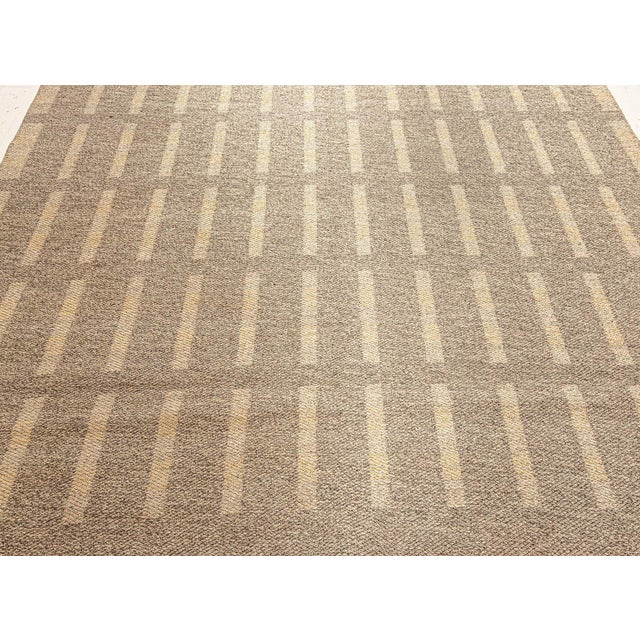 Doris Leslie Blau Vintage Swedish Double-Sided Flat Weave Rug For Sale In New York - Image 6 of 8