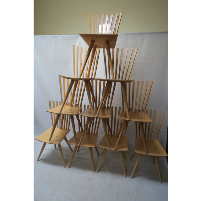 Offered is a set consisting of 10 chairs by Johannes Foersom and Peter Hiort-Lorenzen for Fredericia Furniture from the...