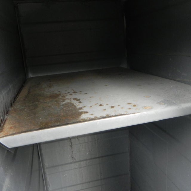 Industrial Steel Locker with 3 Doors, 1950s For Sale - Image 10 of 18