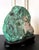 Malachite Rock on Display Stand Chinese Scholar Stone For Sale - Image 9 of 10