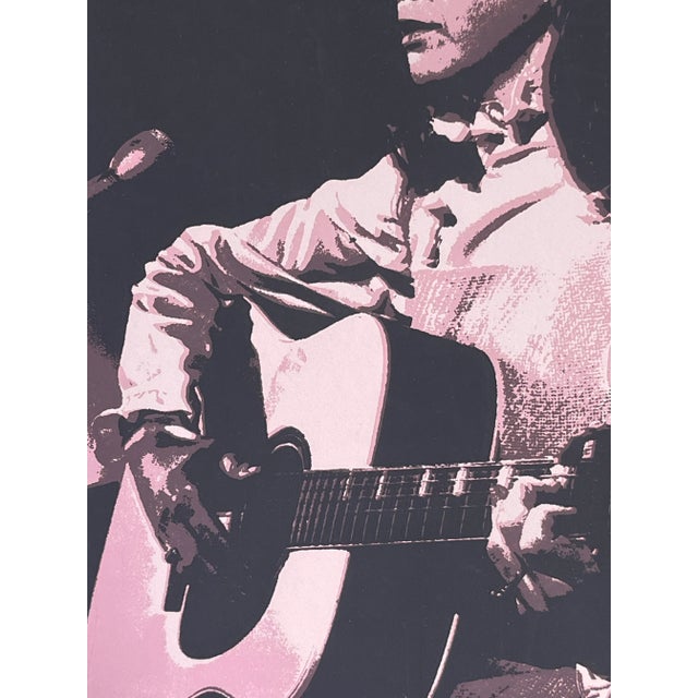 Vintage Expressionist Figurative Lithograph Female Guitar Player by Cathal Brendan O'Toole For Sale In New York - Image 6 of 6