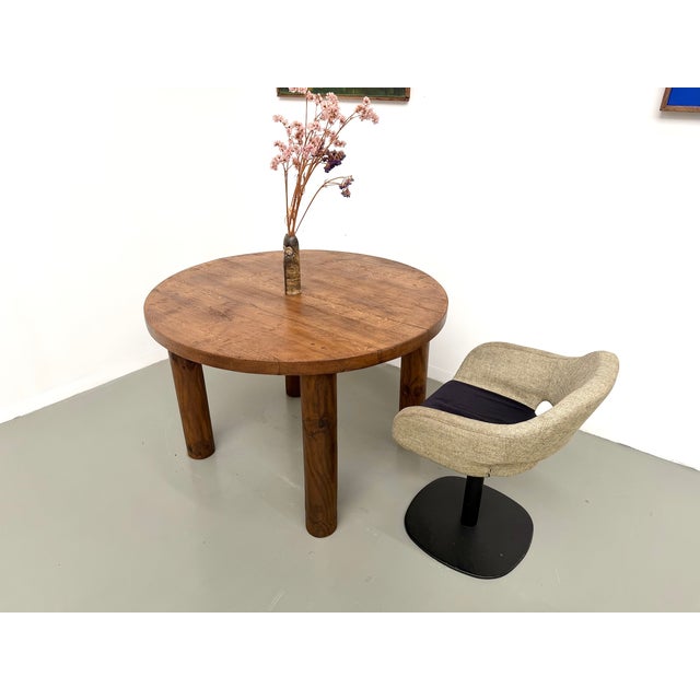 Vintage Table in Oak, 1950s For Sale - Image 6 of 18