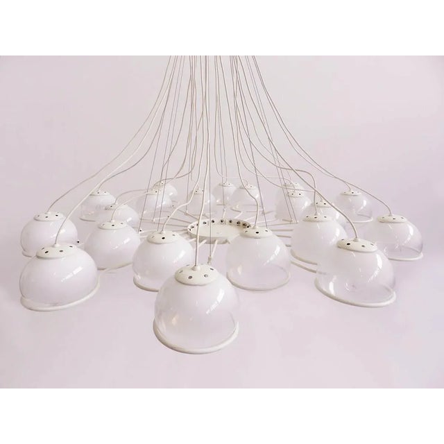 1960s Large Italian Modern Chandelier, 1960s For Sale - Image 5 of 7
