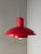 Type 728 Hanging Lamp in Red from Horn For Sale - Image 11 of 11