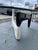 1990s 1990s Sculptural Black & White Glass Coffee Table in the Style of Noguchi For Sale - Image 5 of 5