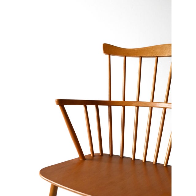 Sedia J52B Chair by Jørgen Mogensen for FDB, 1950s For Sale - Image 4 of 8