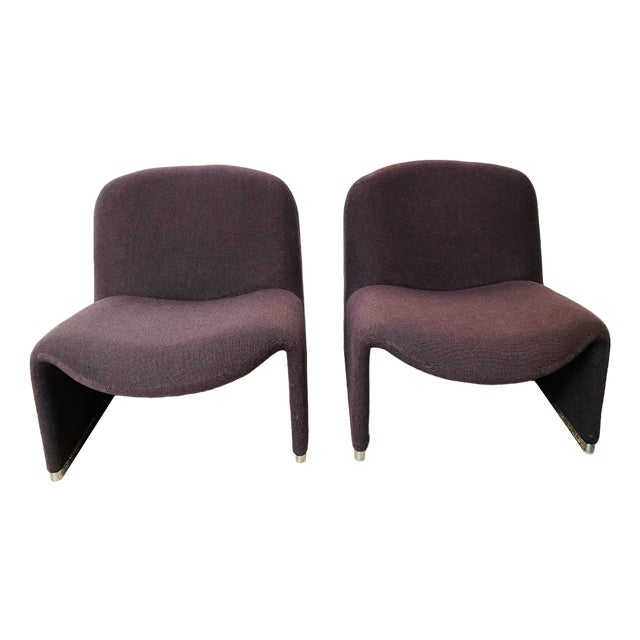 Set of Alky Chairs by Giancarlo Piretti for Anonima Castelli, Italy, 1970s For Sale