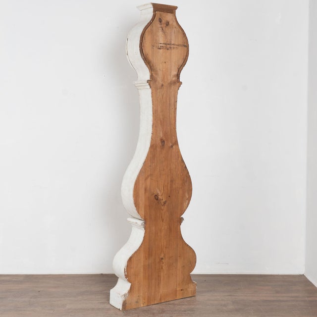 Early 19th Century White Swedish Mora Grandfather Clock For Sale - Image 11 of 11