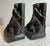 1920s Antique Pompeian Bronze Clad Bookends Figural Man ‘The Builder’ For Sale - Image 5 of 8