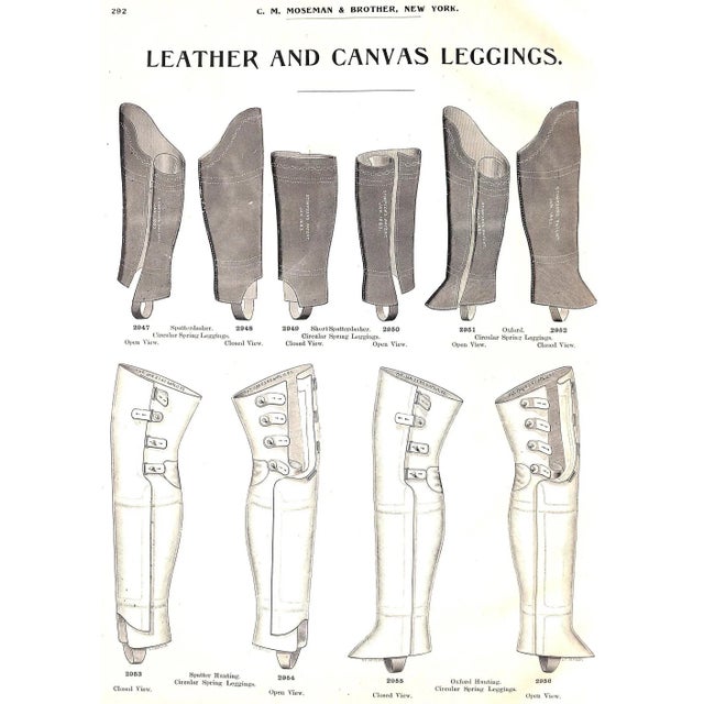 "Mosemans': Illustrated Guide for Purchasers of Horse Furnishing Goods" 1895 Moseman, c.m. For Sale - Image 10 of 18