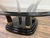 Art Deco Henredon Faux Elephant Tusk Glass Top Coffee Table For Sale - Image 3 of 11
