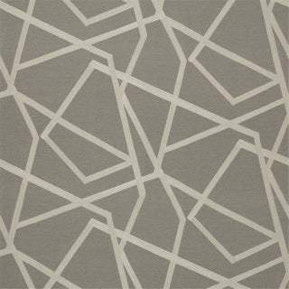 Harlequin Sumi Fabric in Linen/Stone For Sale