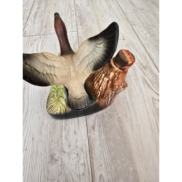 Vintage 1979 Jim Beam Ducks Unlimited "Canvasback Drake" Regal China Decanter For Sale - Image 9 of 12