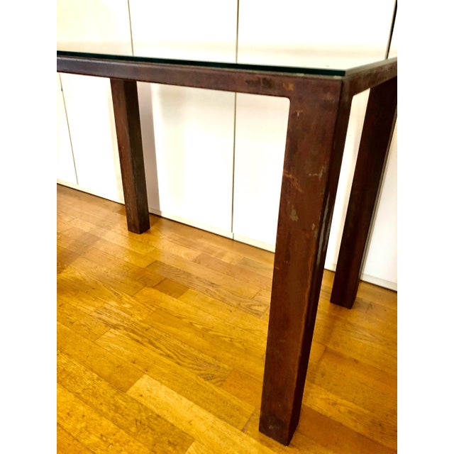 Industrial Industrial Iron Desk, 1998 For Sale - Image 3 of 6