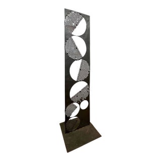 Sculpture Vintage Steel and Iron For Sale