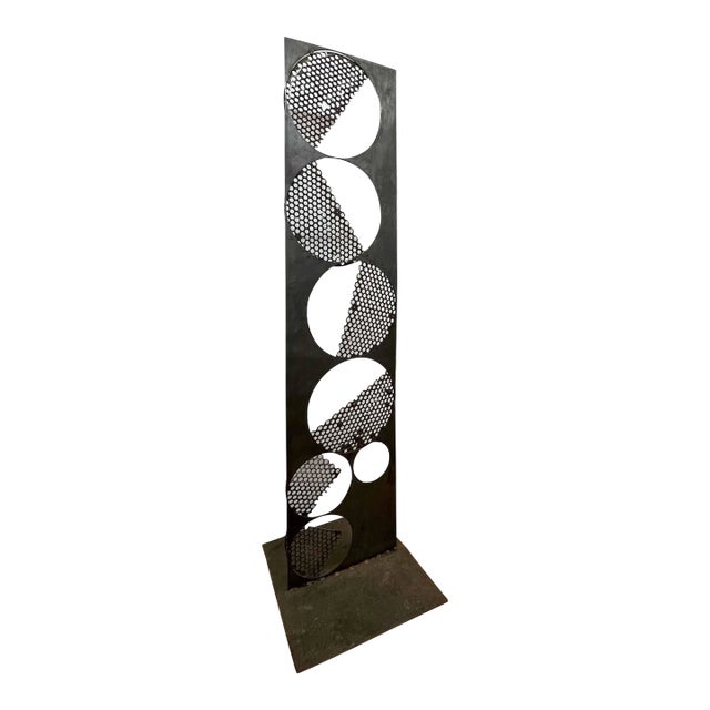 Sculpture Vintage Steel and Iron For Sale