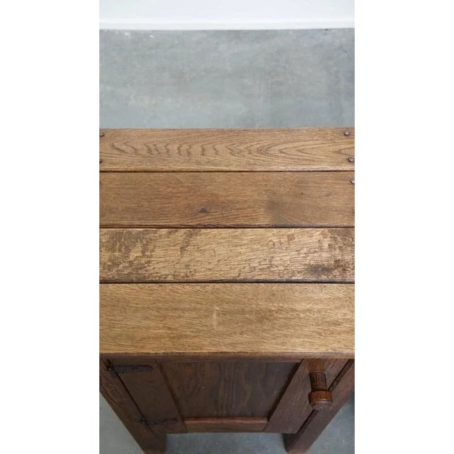 Vintage Oak Bedside Tables, Set of 2 For Sale - Image 6 of 13