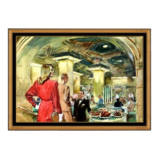 Early 20th Century Maitre D', James Montgomery Flagg For Sale