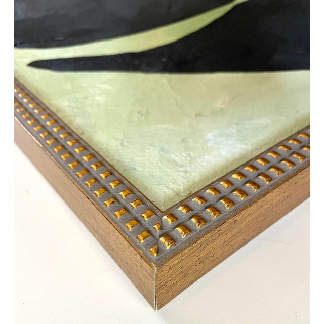 Contemporary 2023 "Macinare" Abstract Minimalist Painting on Canvas by Artist r.k. Red For Sale - Image 3 of 3