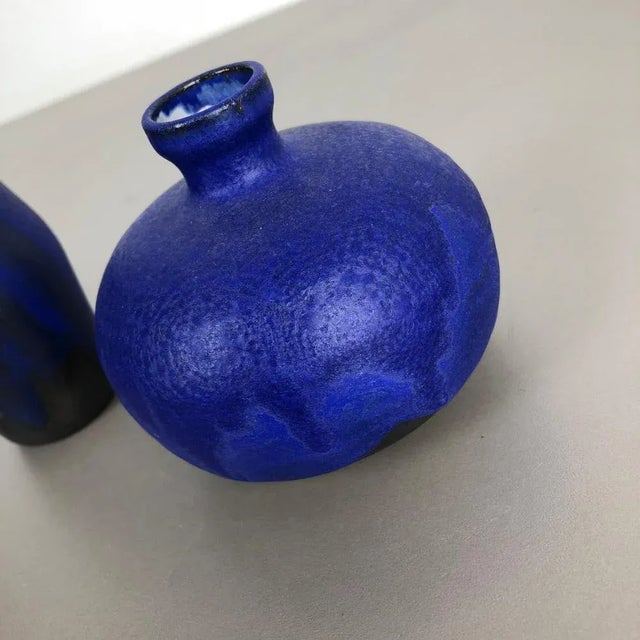 Studio Pottery Ceramic Vases from Gerhard Liebenthron, Germany, 1960s, Set of 3 For Sale - Image 9 of 18