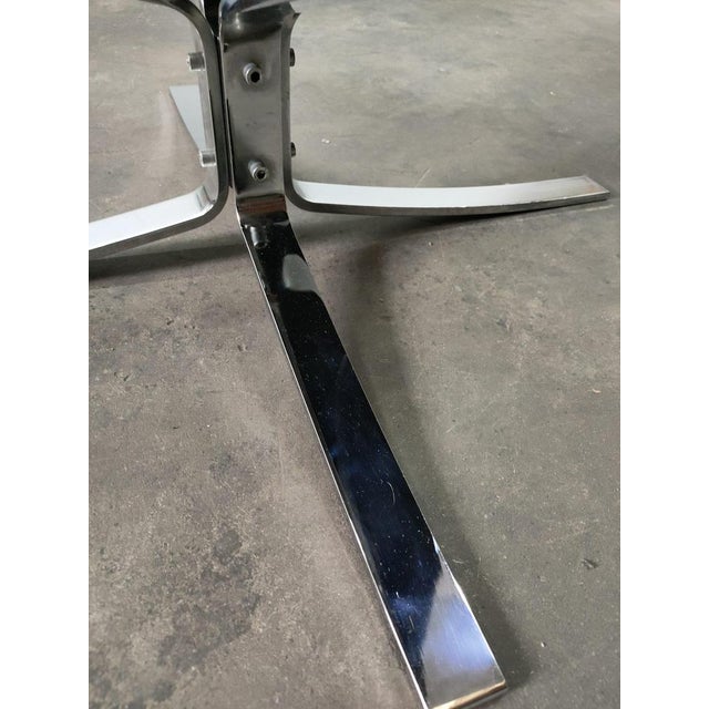 Vatne Møbler Falcon Model Lounge Chair attributed to Sigurd Ressell for Vatne Møbler, 1970s For Sale - Image 4 of 9