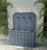 Architectural Lead-Gray Zinc Triple-Spout Wall Fountain For Sale In West Palm - Image 6 of 7