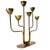 Mid-Century Modern 1950s Mid-Century Swedish Brass Candelabra by Gunnar Ander For Sale - Image 3 of 10