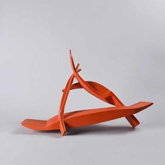 Paolo Schiavocampo, Abstract Sculpture, 1970s, Fiberglass For Sale - Image 4 of 11