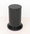 Modern Black Lacquered Pedestal, on circular stepped base. 24" H x 18" Diameter. Provenance: From a Warren, New Jersey...