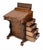 Antique Davenport Desk in Walnut, 1880 For Sale - Image 9 of 16