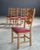 Set of 6 Razorblade style Danish oak dining chairs by Henning ("Henry") Kjærnulf made in the late 1960's. Very typical of...