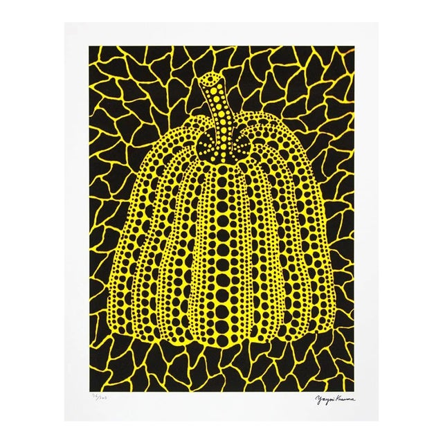 After Yayoi Kusama, Pumpkin, Lithograph, 1990s For Sale