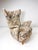 1950's high back Swedish lounge chair. Sculptural form. Birch legs. Vintage upholstery needs to be replaced.