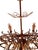 Brass 16-Light Chandelier with Colored Metal Lamp Holder, 1950s For Sale - Image 13 of 18