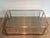 1970s Octogonal Brass Coffee Table with Two Glass Shelves For Sale - Image 12 of 12