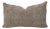 F. Schumacher Cosmati Chenille in Smoke Pillow Cover - 12" X 20" Light Gray and Dark Gray Geometric Pattern Cushion Case For Sale