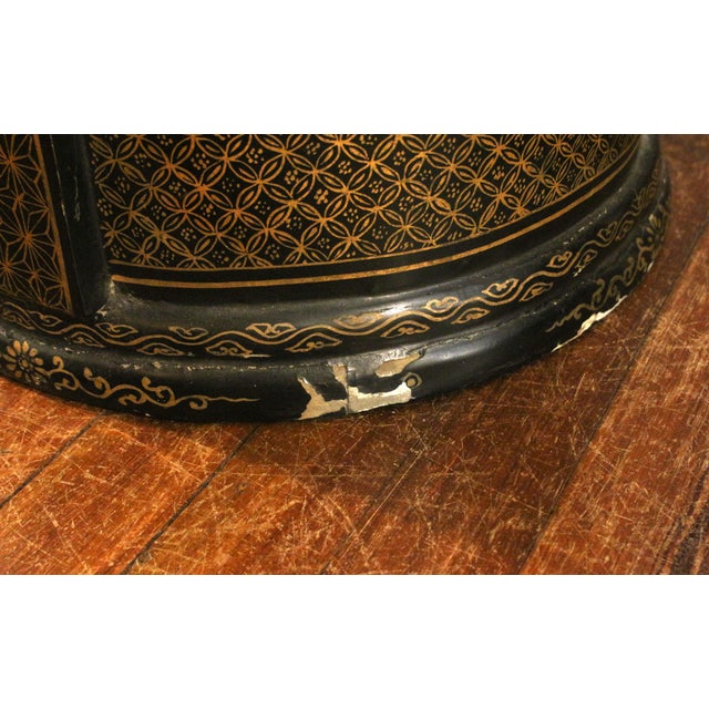 Jade Early 20th Century Grand Scale Chinese Wedding Basket For Sale - Image 8 of 9