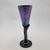 Contemporary Jim Bush 1995 Iridescent Art Glass Goblet For Sale - Image 3 of 9