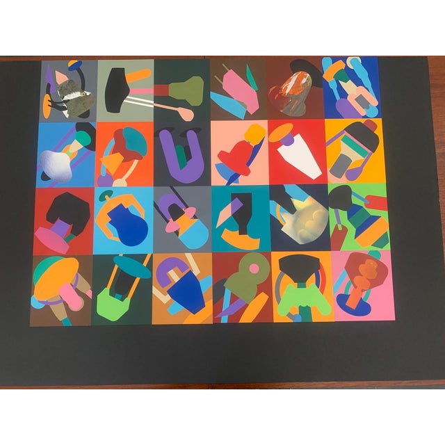 Splendid colors in this composition by Maestro Renato Volpini. Mixed media on cardboard. The depiction are anthropomorphic...